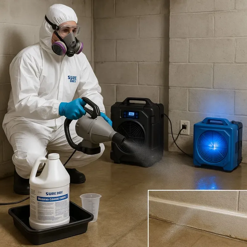 Sanitization and Odor Removal process in Waterville, NY